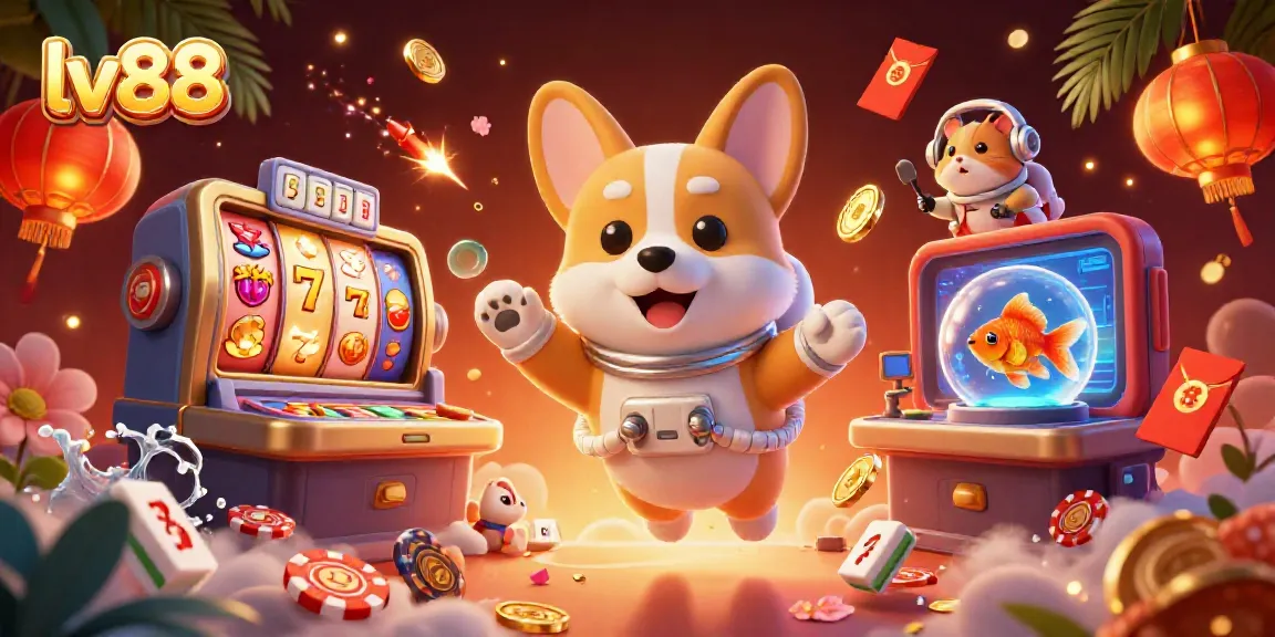 Experience the thrill of gaming with lv88 in a vibrant and dynamic space casino scene.