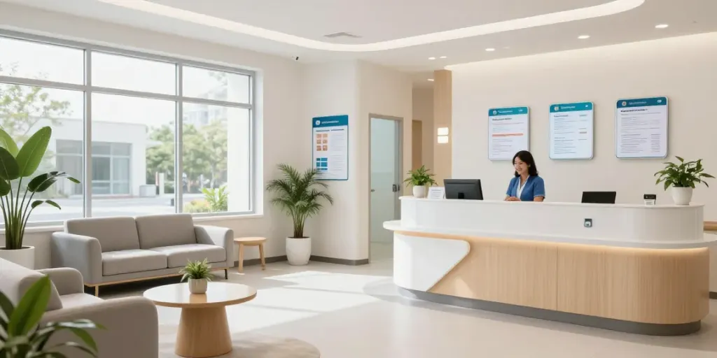 Professional healthcare environment at Pharmacy Weight Loss featuring patient care services and doctor consultation.