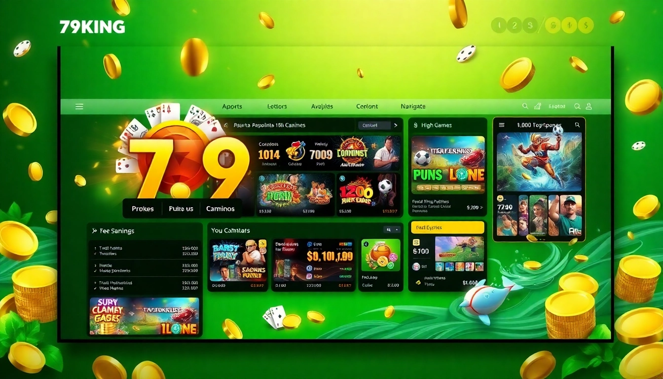 79king hn - A vibrant online gambling platform showcasing sports betting and casino games.