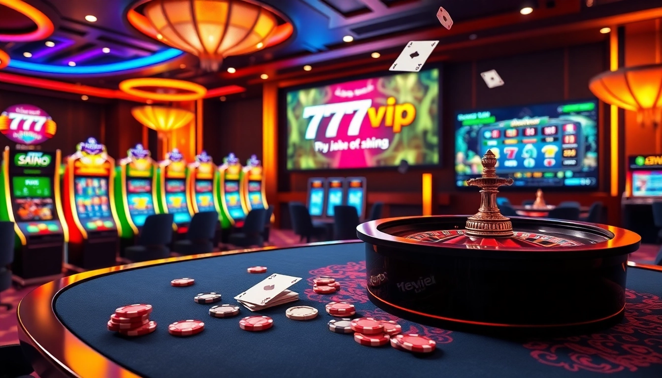 Experience the excitement of betting at https://777vip.bio/ with captivating casino visuals.