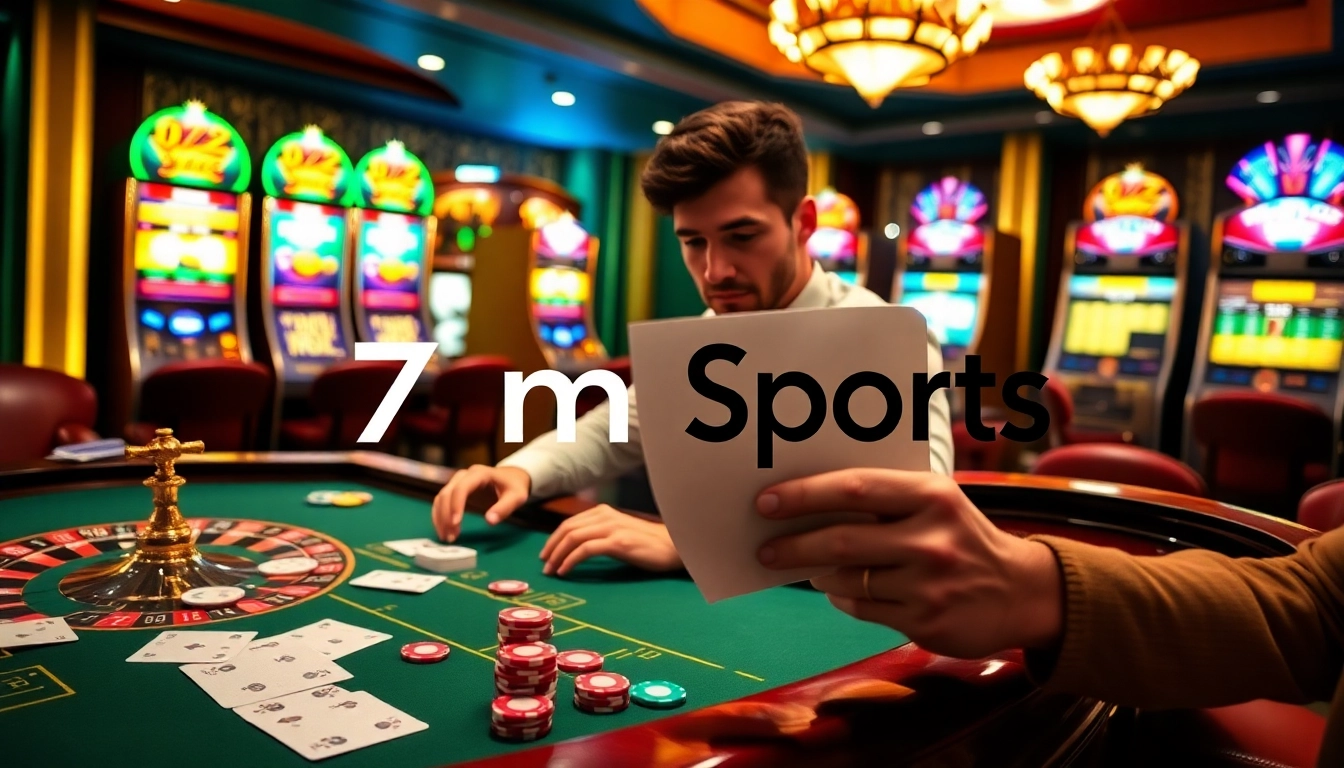 Experience thrilling gambling action with 7m's dynamic betting options at a luxury casino.