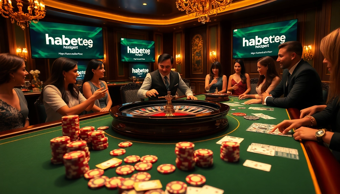 Experience the excitement of betting at https://fabet.free/ with vibrant casino visuals showcasing live action.
