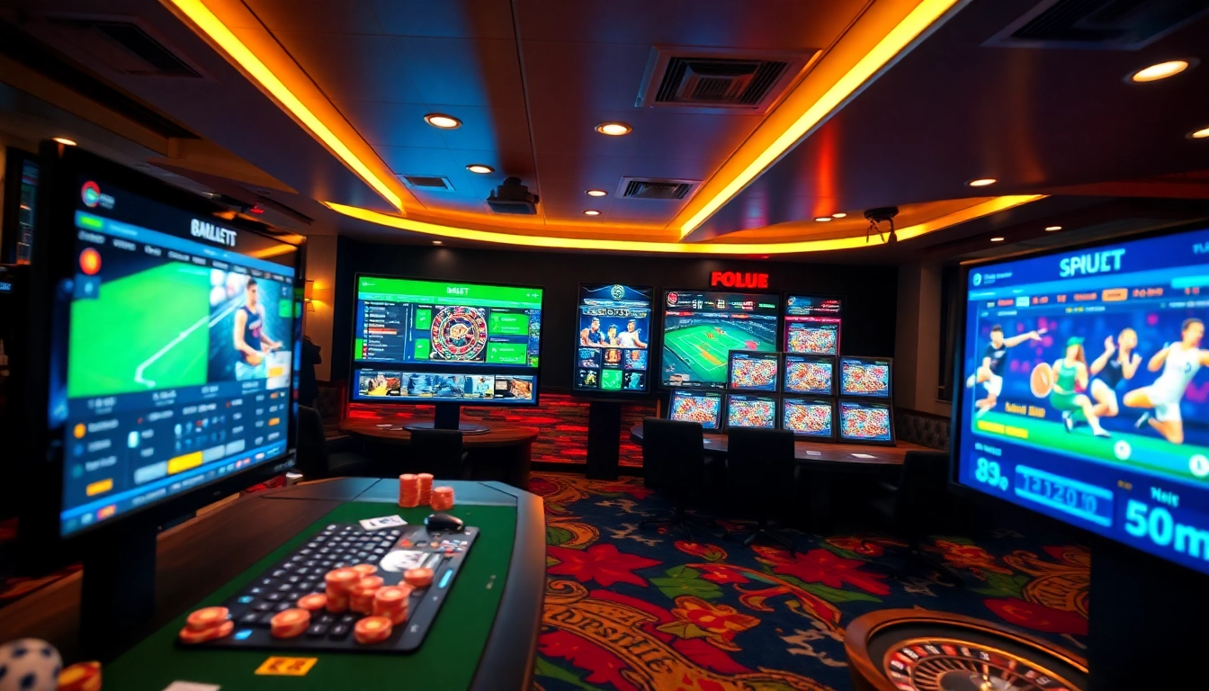 Dynamic online gambling scene at http://hm88.blue/ featuring engaging sports and casino interfaces.