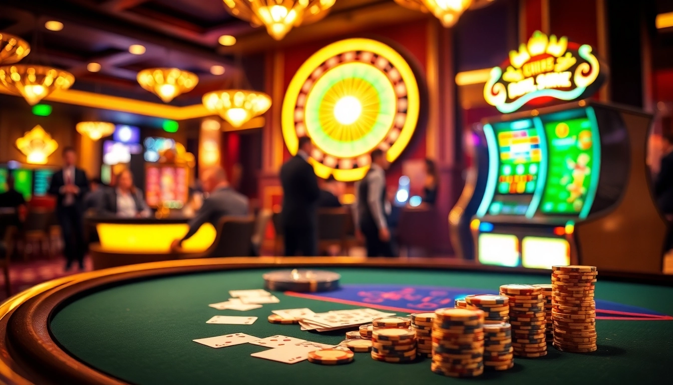 Experience the excitement of RR88 with high-stakes poker, vibrant roulette, and glamorous casino atmosphere.