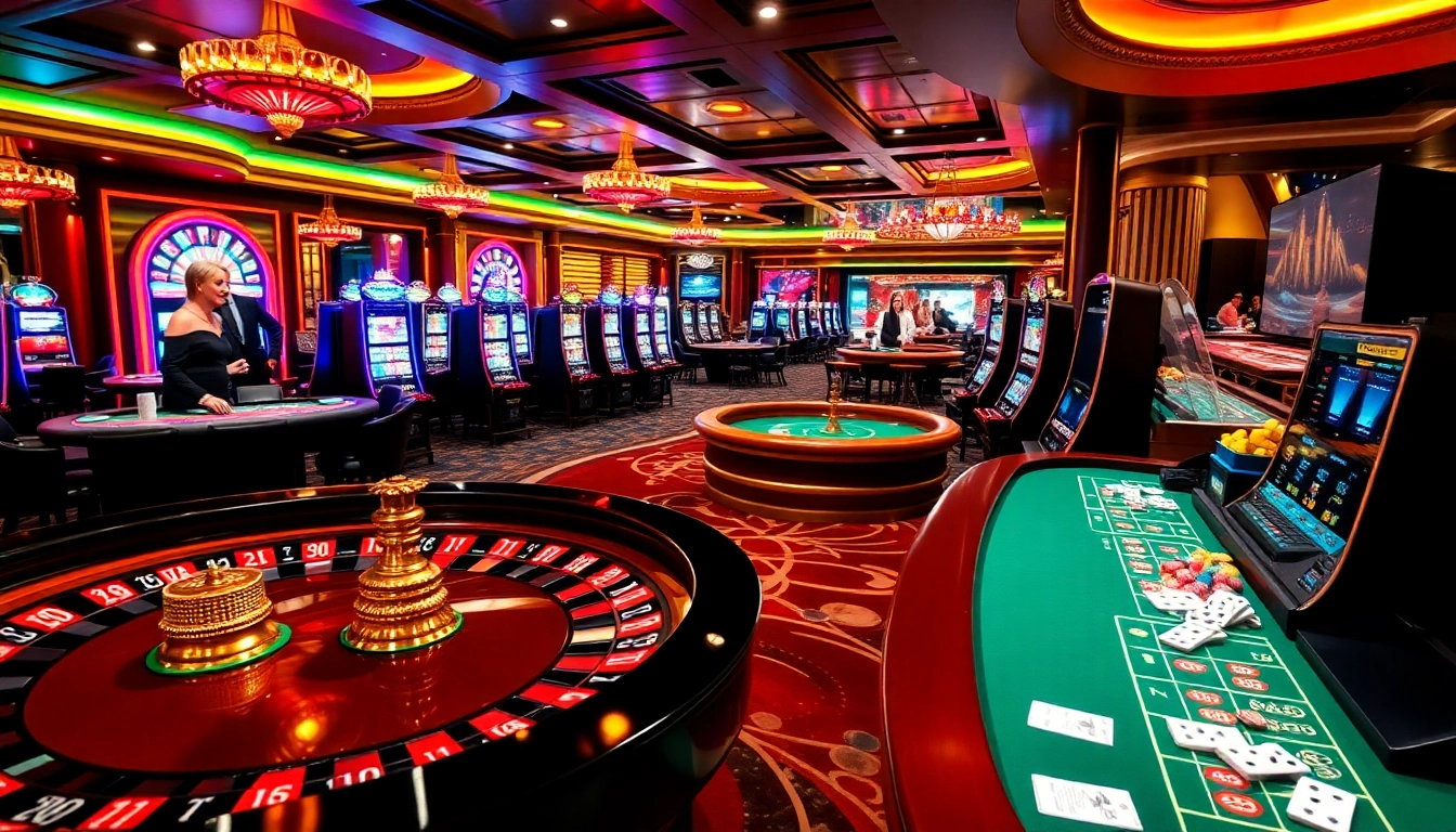Engage in thrilling online casino experiences with the link okfun featuring vibrant gaming environments.
