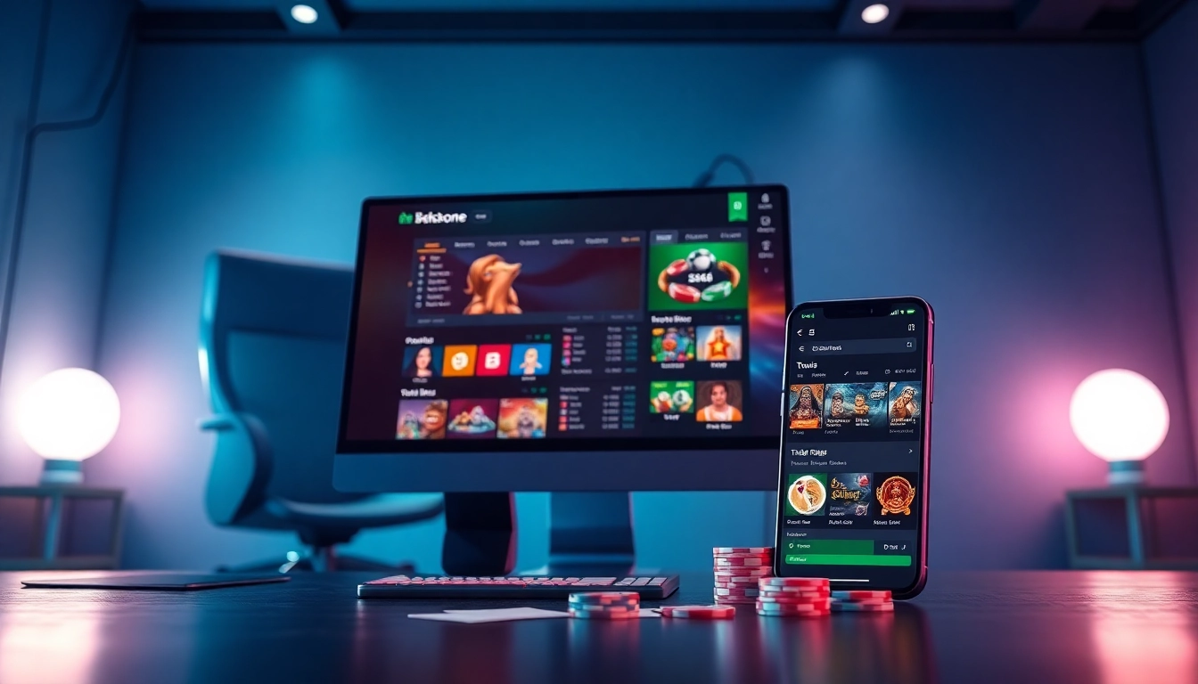 S666.nyc online gaming platform displayed on desktop and mobile devices, showcasing a modern gambling environment.