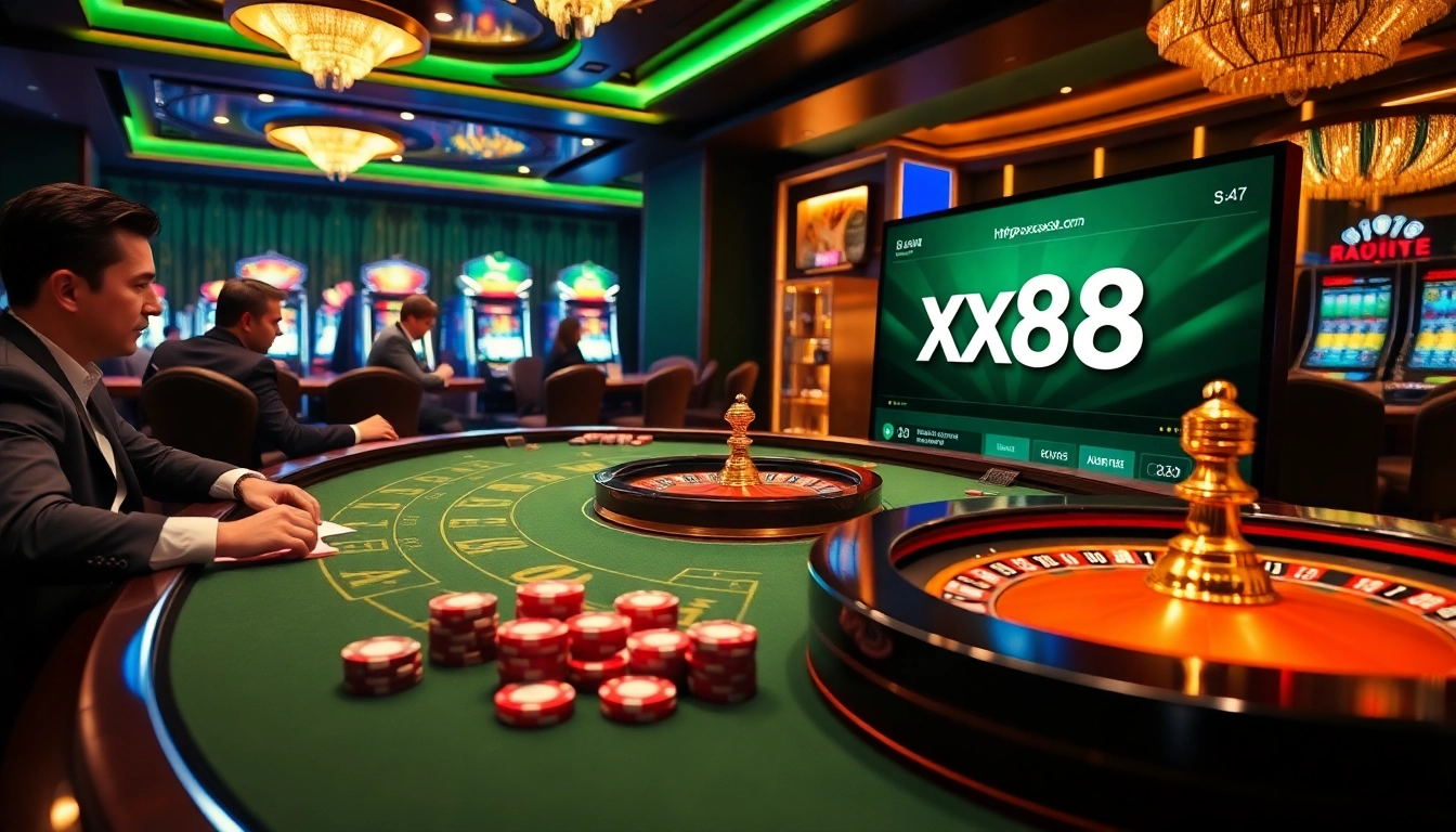 Experience the excitement of casino gaming at https://xx88.sa.com/ with vibrant tables and engaging players.