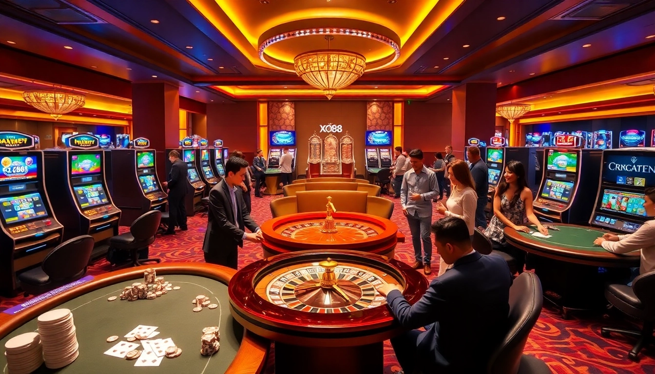 Play exciting games and win big at XO88's professional casino environment.