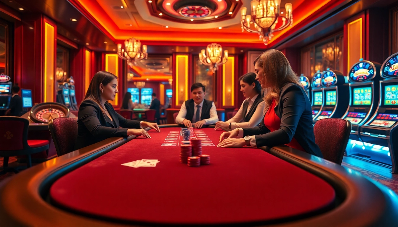 Experience the thrill of '88i bet' at a luxurious casino poker table with vibrant games and excitement.