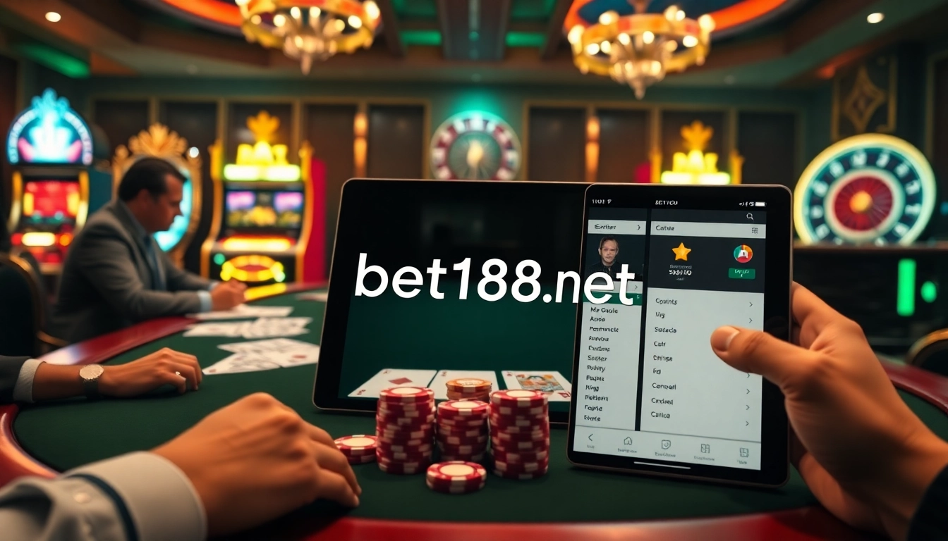 Experience the thrill of betting with bet168 net on an elegant poker table surrounded by excited players.