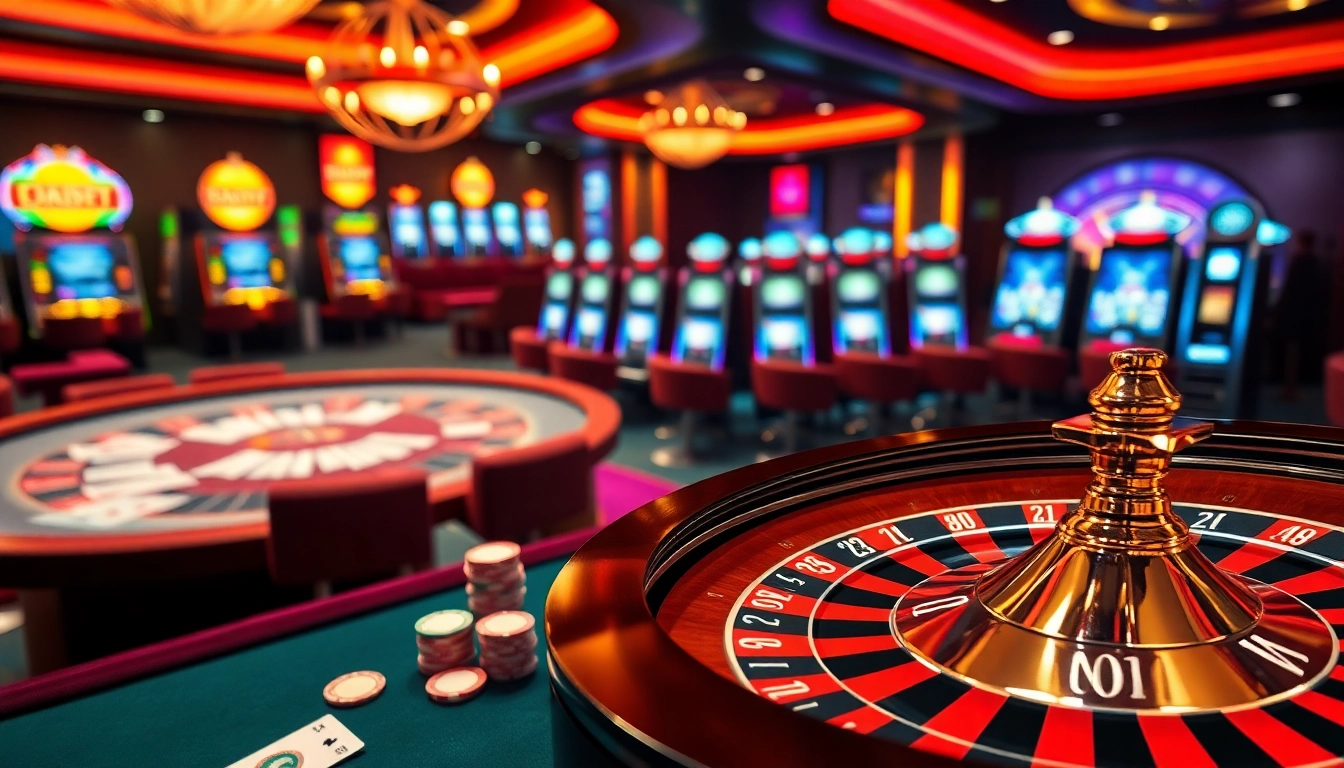 Exciting game action at a casino table representing 58win's vibrant online gambling experience.