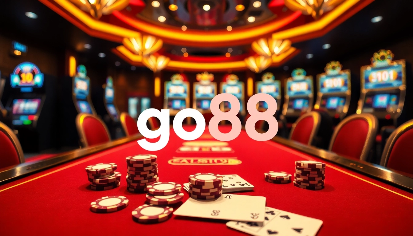 Experience the excitement of go88 with luxurious casino games and vibrant slot machines.