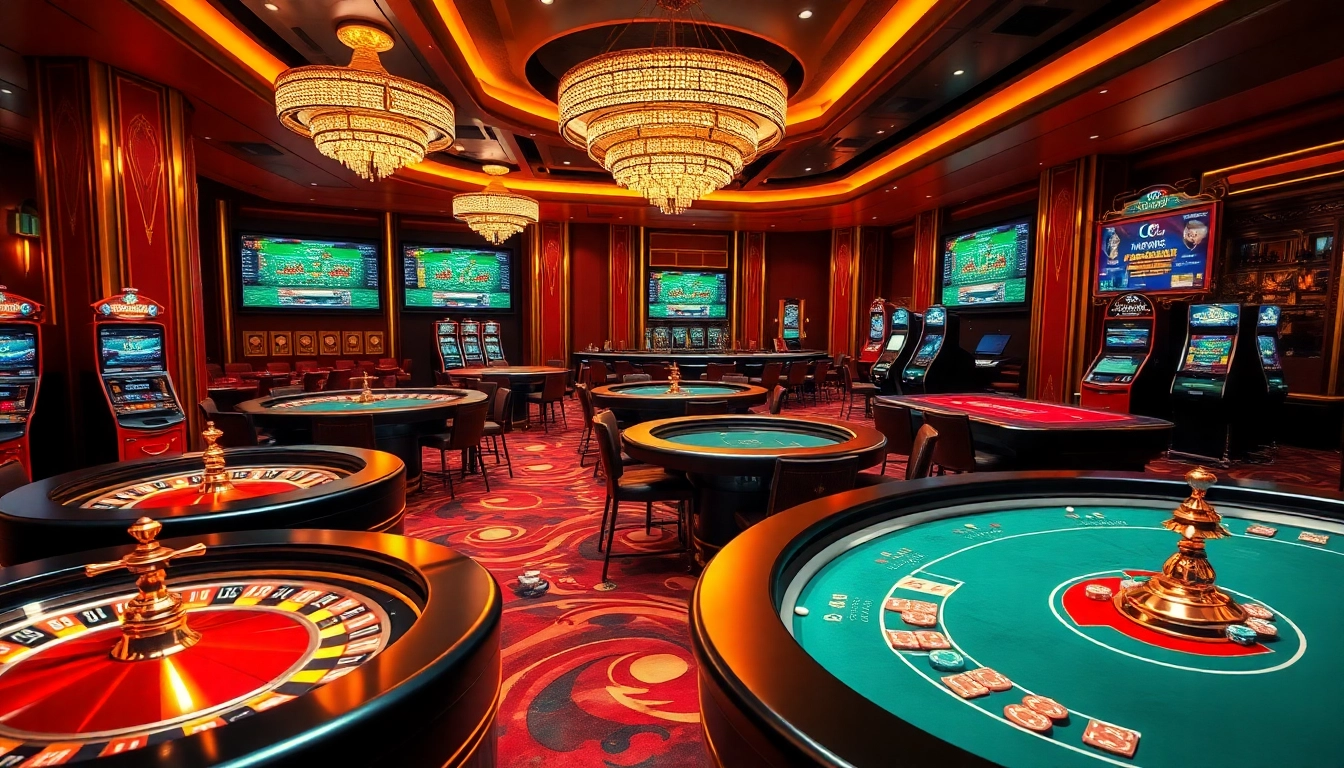 Play exciting casino games at LC88 COM with vibrant slot machines and luxurious tables.