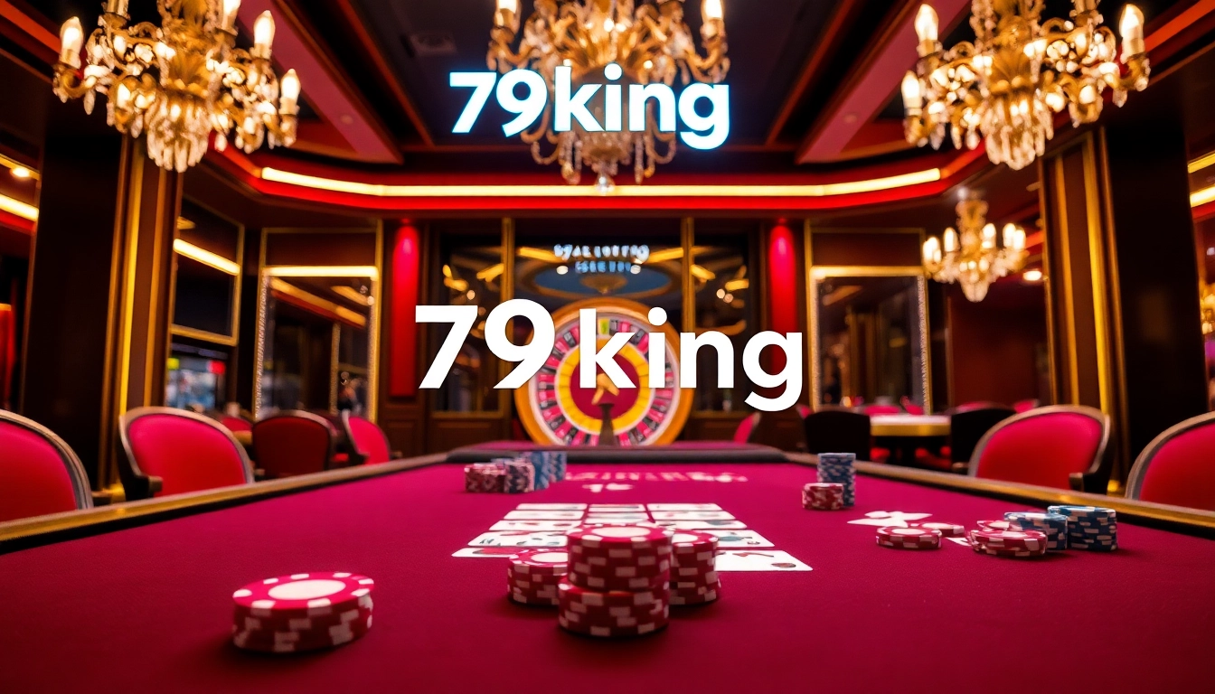 Experience the thrill of winning at 79king's luxurious casino table games.