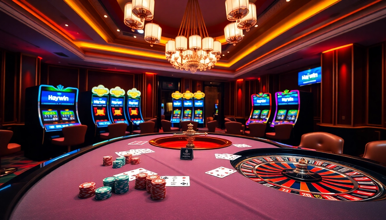 Experience the thrill of gaming at hay.win with vibrant tables and winning moments.